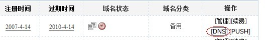 易名中國注冊的域名怎么修改DNS地址？-1
